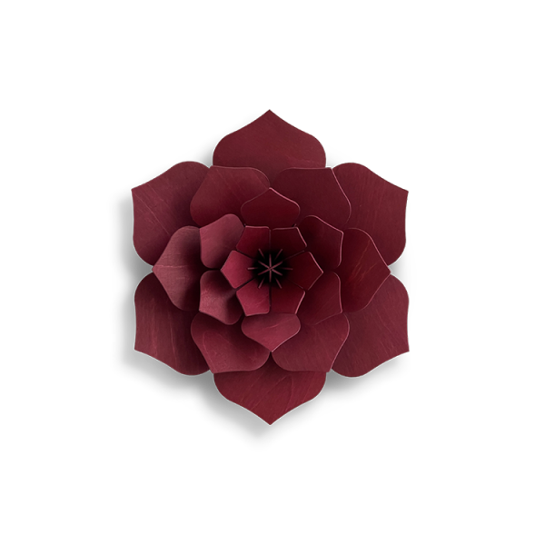Dark Red Flower