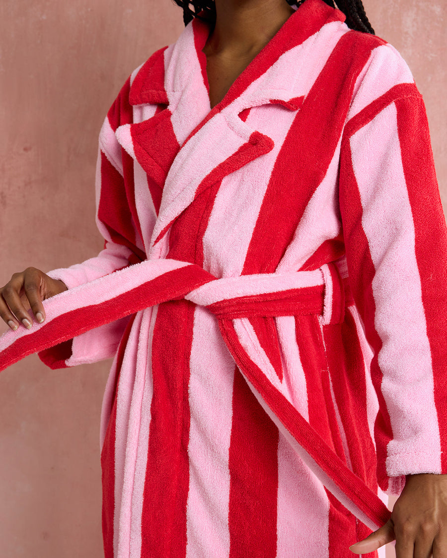 Robe, Cherry Stripes