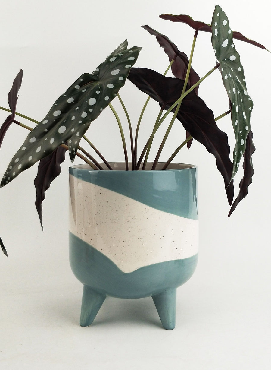 Avery Blue Dot Planter