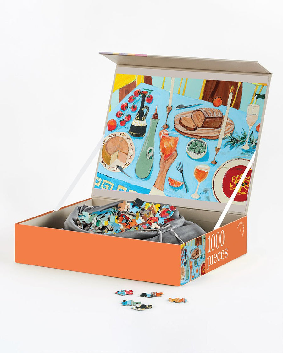 1000 Piece Puzzle - Feast On The Sunlit Terrace