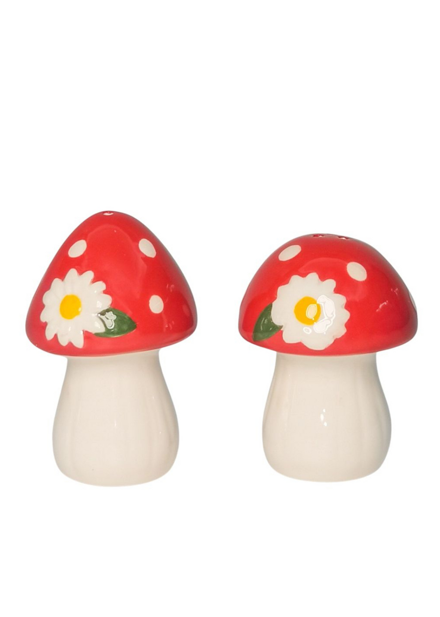 Toadstool Salt & Pepper Shakers