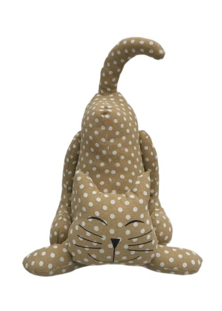 Spotty Cat Doorstop