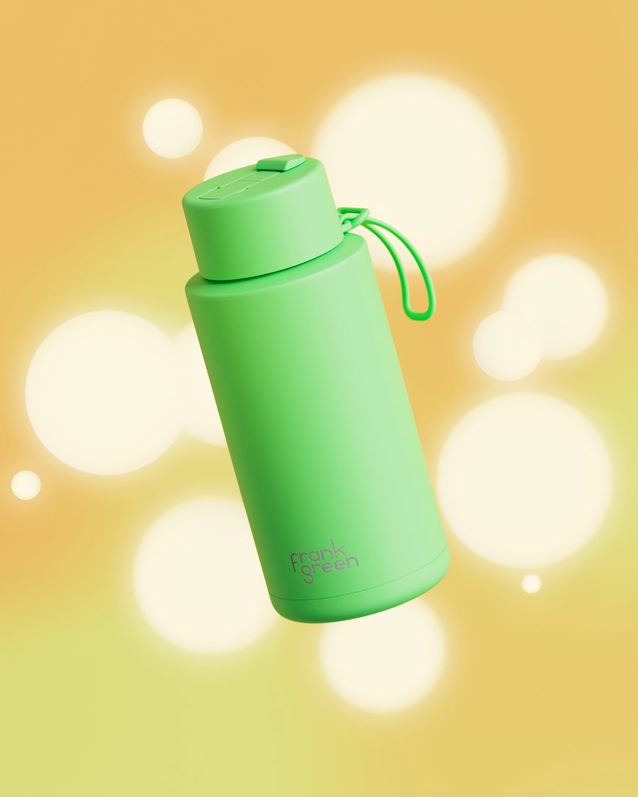 Glow! Ceramic Reusable Bottle, 1 Litre