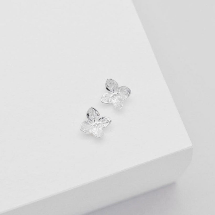 Hydrangea Stud Earrings