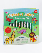 Alphabet Safari Colouring Kit