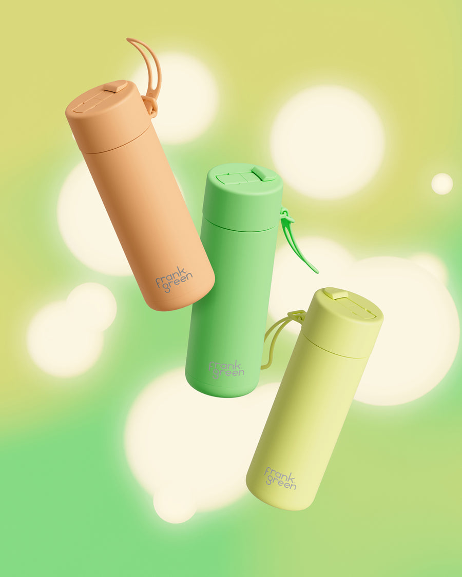 Glow! Ceramic Reusable Bottle, 595ml