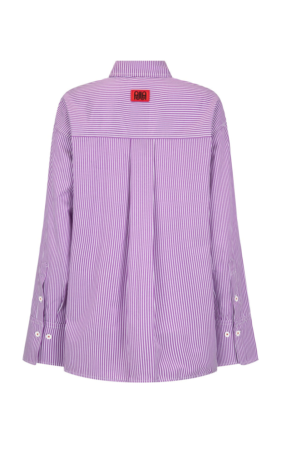 Bisous Stripe Shirt - Violet