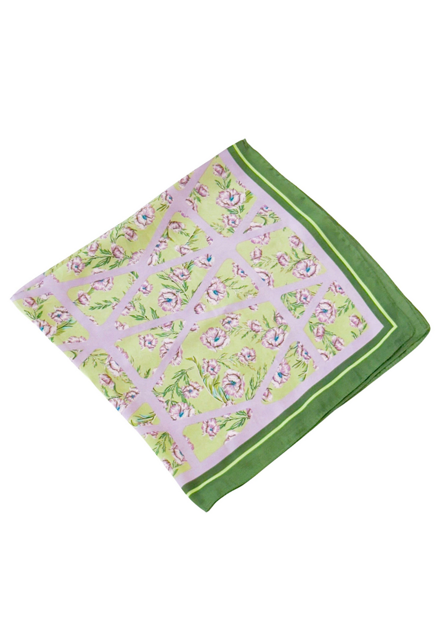 Lavender Mini Square Scarf
