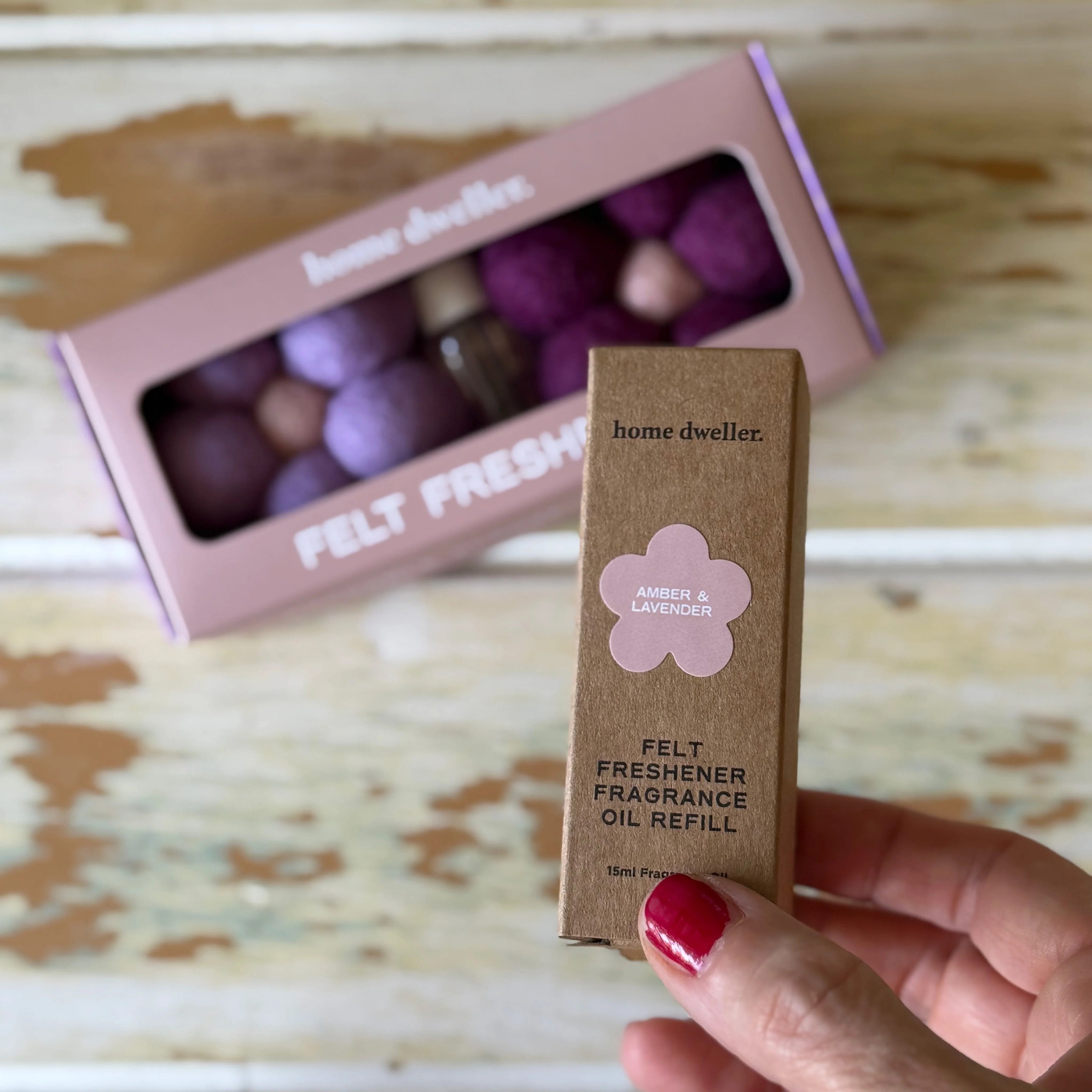 Felt Fresheners Fragrance Oil Refill, Amber & Lavender