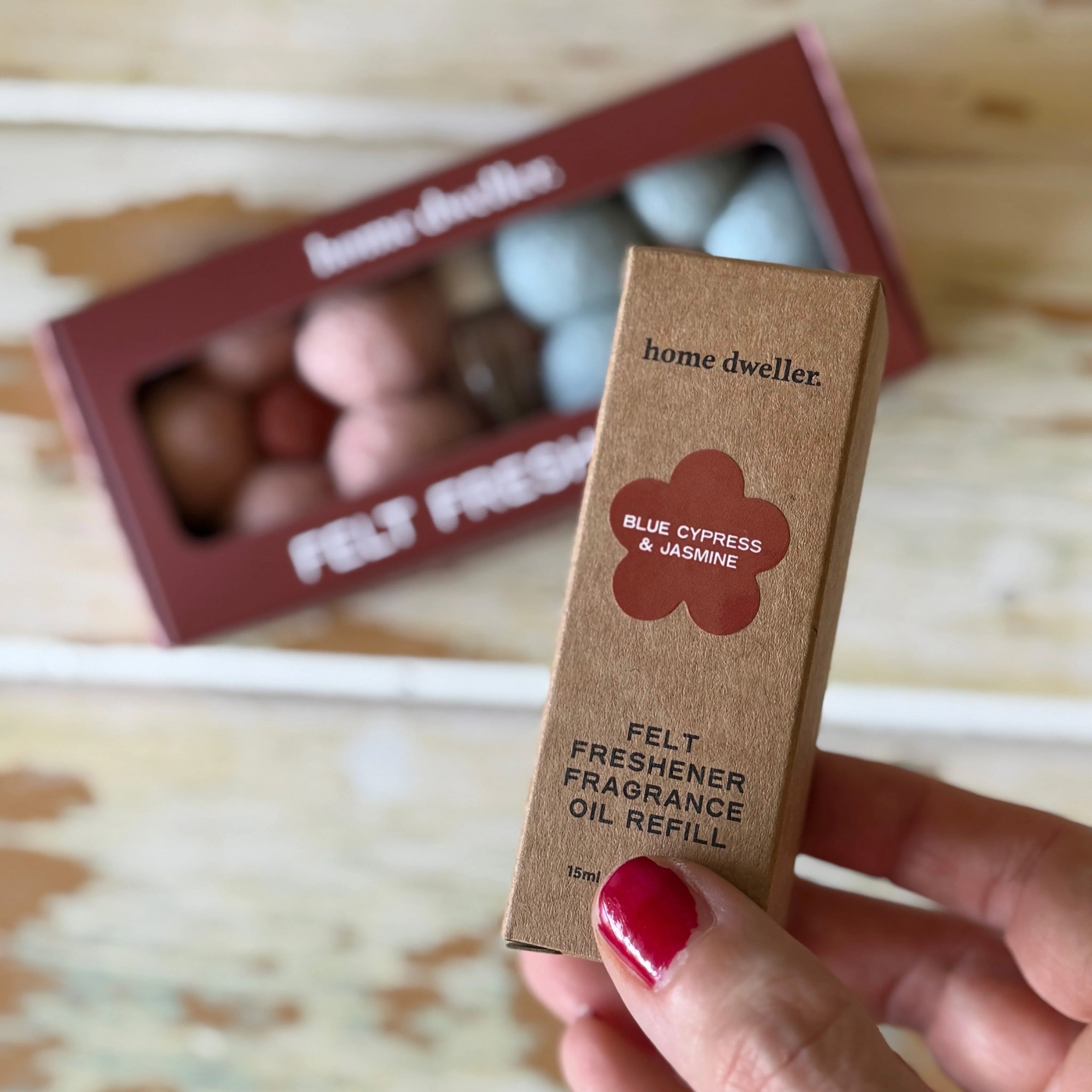 Felt Fresheners Fragrance Oil Refill, Blue Cypress & Jasmine