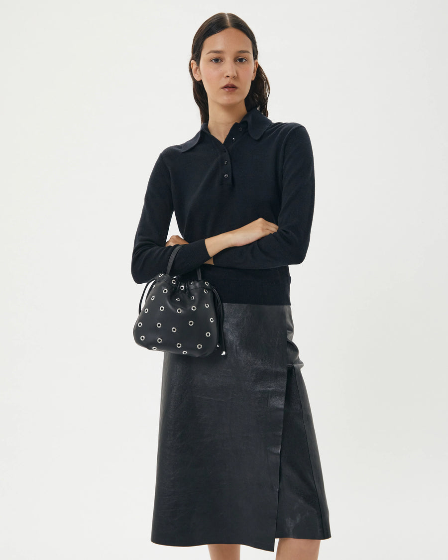 Halle Eyelet Crossbody Bag