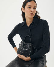 Halle Eyelet Crossbody Bag