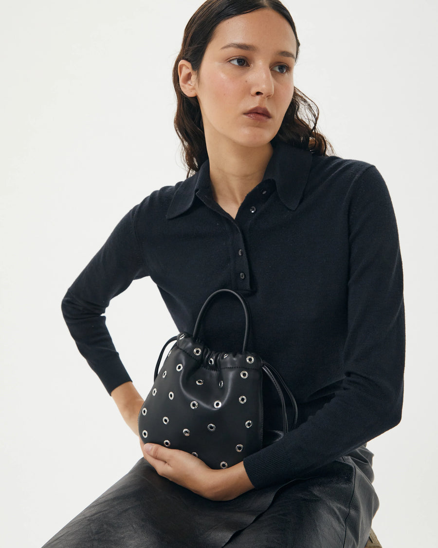 Halle Eyelet Crossbody Bag