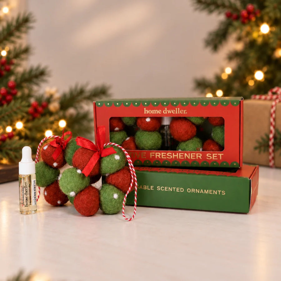 Festive Fresheners - Polka Dot - Reusable Scented Ornaments