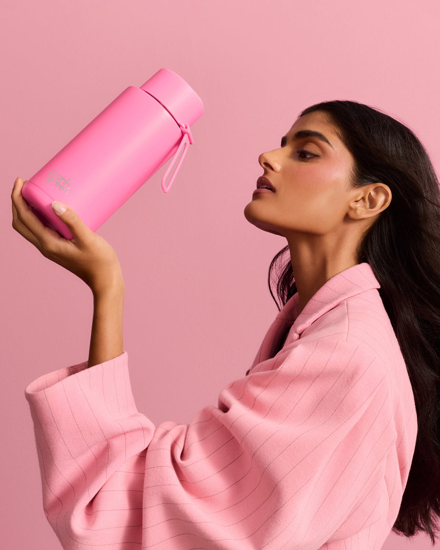 Ceramic Reusable Bottle, 1 Litre