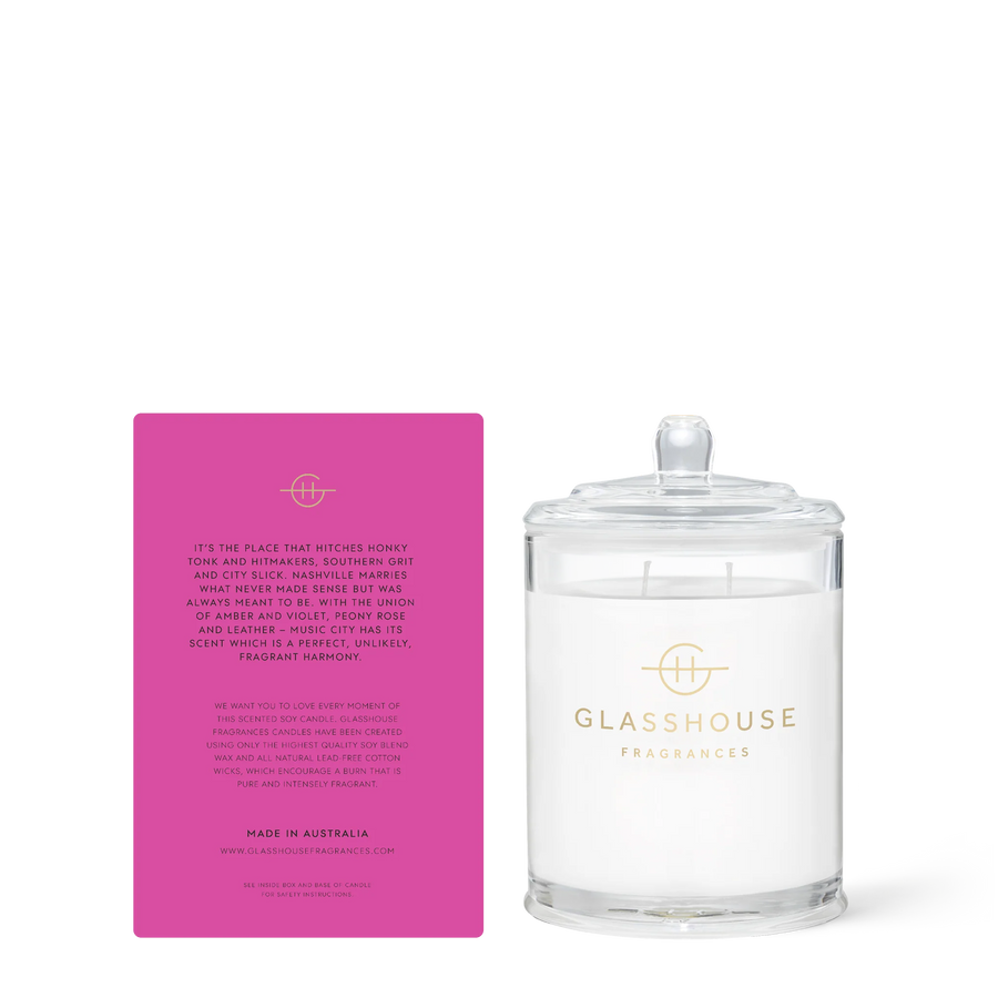 Music City Magic Glasshouse Candle