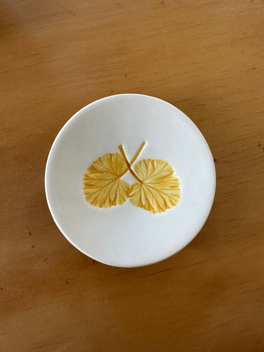 Ceramic Pelargonium Dish