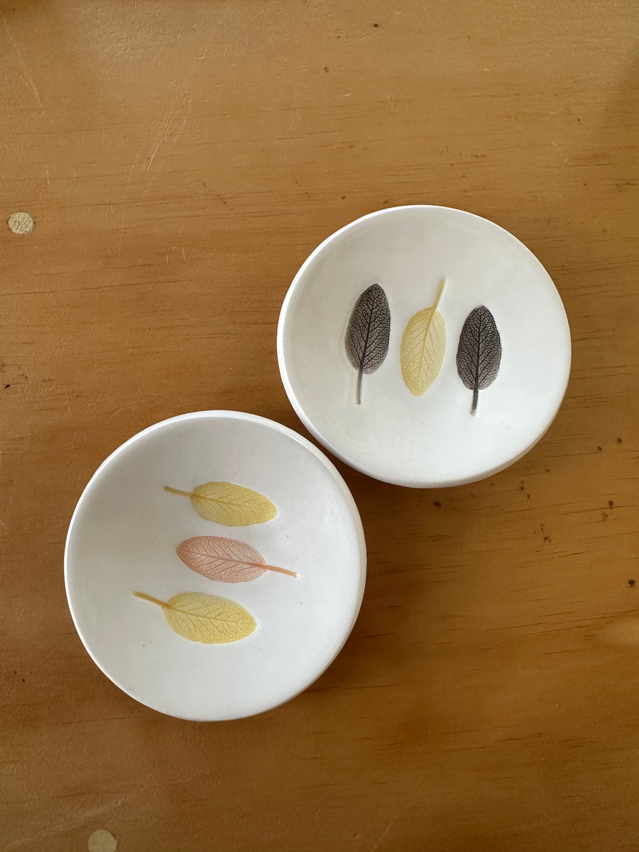 Ceramic Sage Dish (Triple)