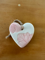 Ceramic Large Hearts, Pelargonium