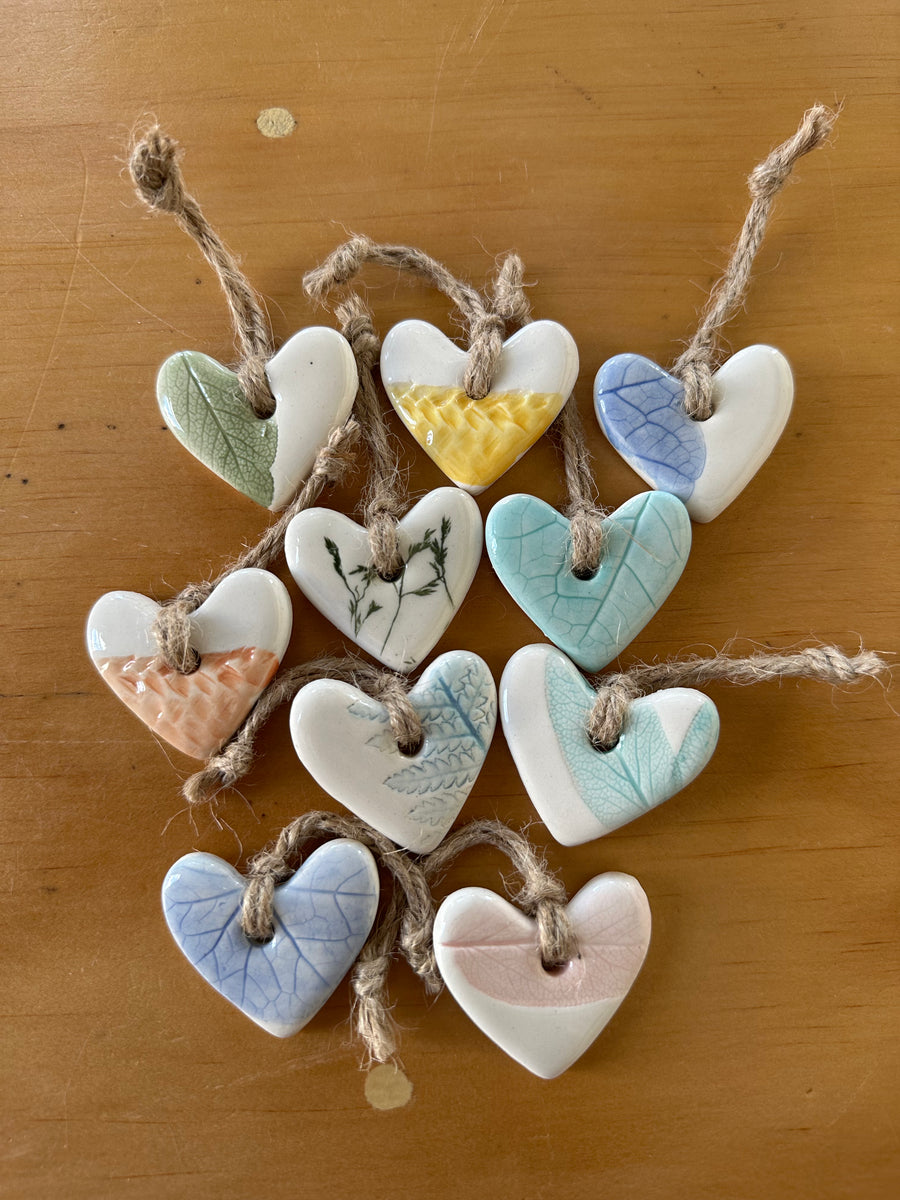 Ceramic Mini Hearts