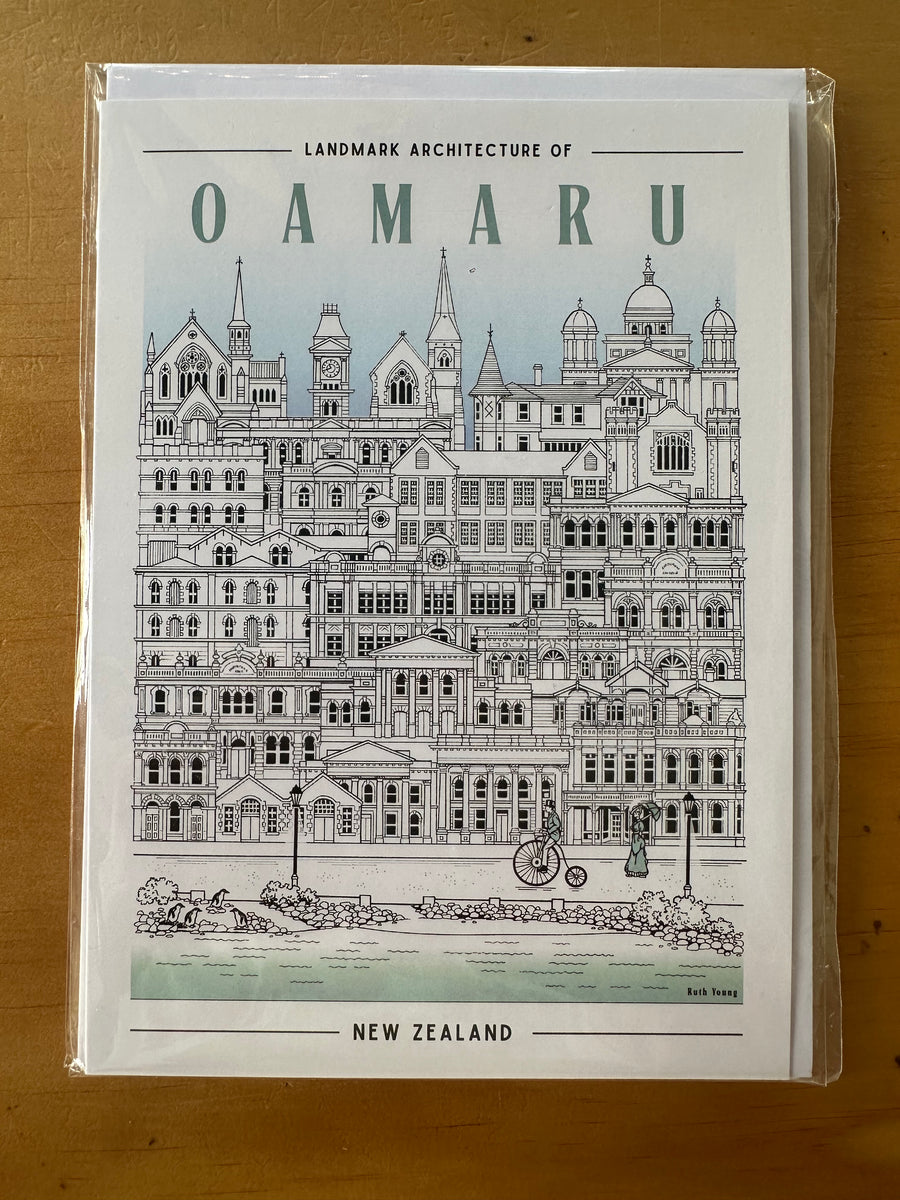 Oamaru Iconic Buildings Card