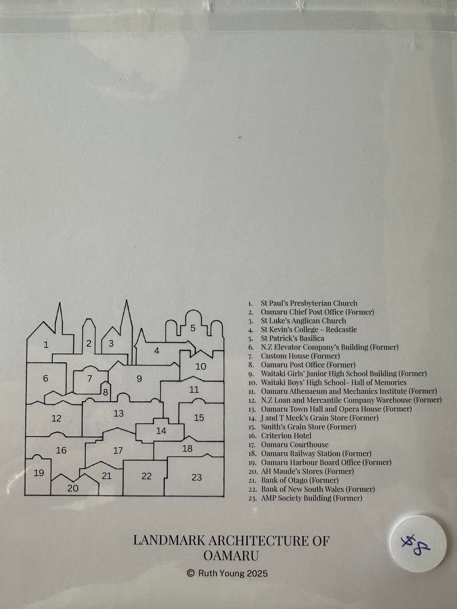Oamaru Iconic Buildings Card