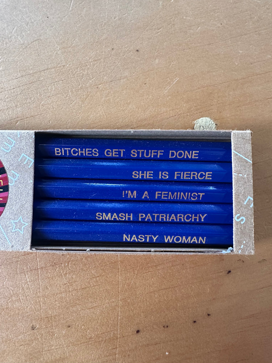 Raise Hell, Fierce Feminist | Pencil Set
