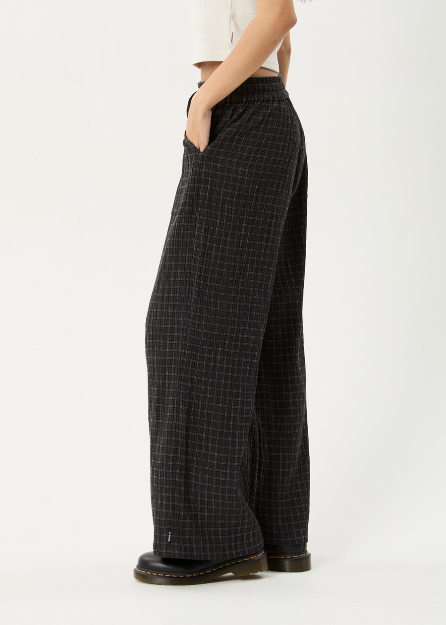 Dusk Seersucker Check Pants