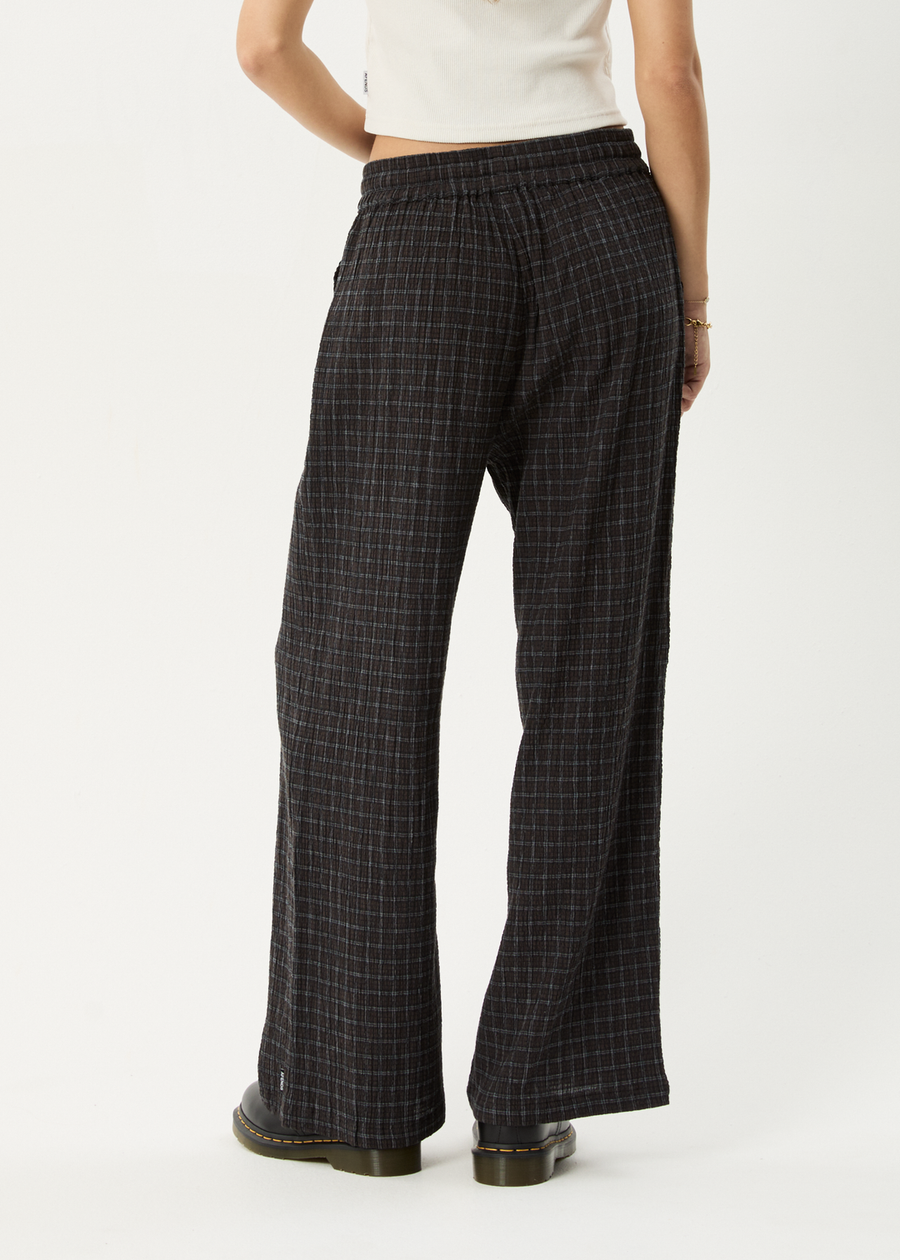 Dusk Seersucker Check Pants