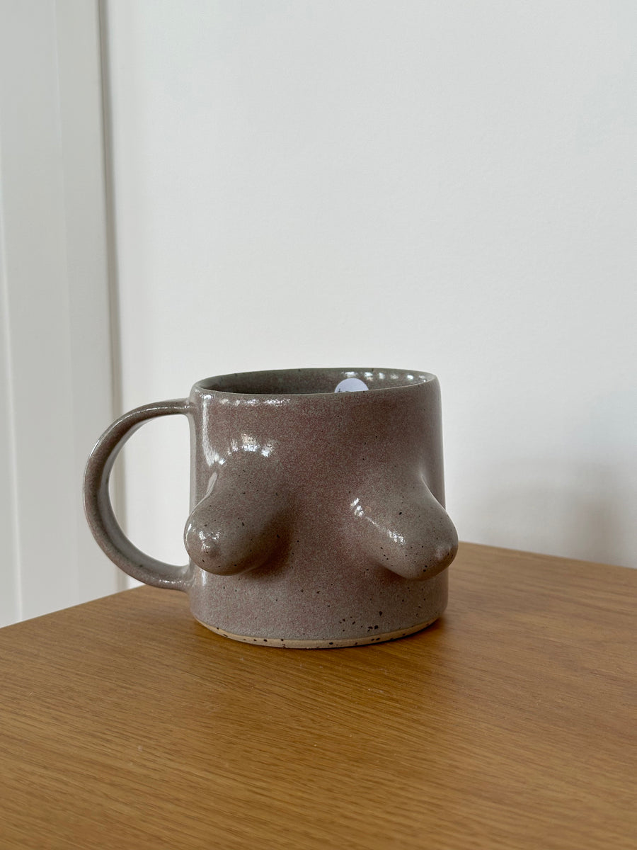 Ceramic Boob Mug