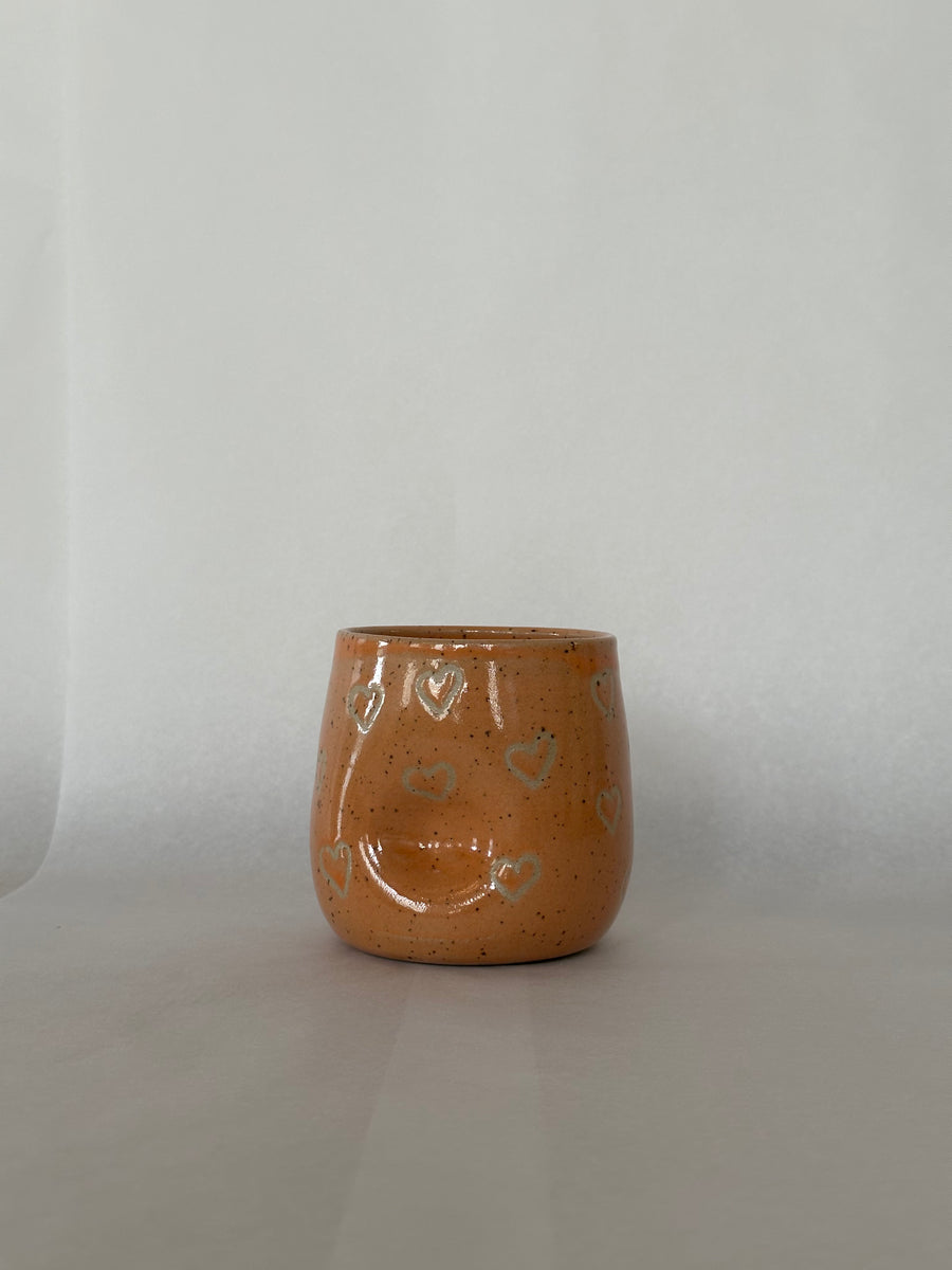 Tumbler - Orange Hearts