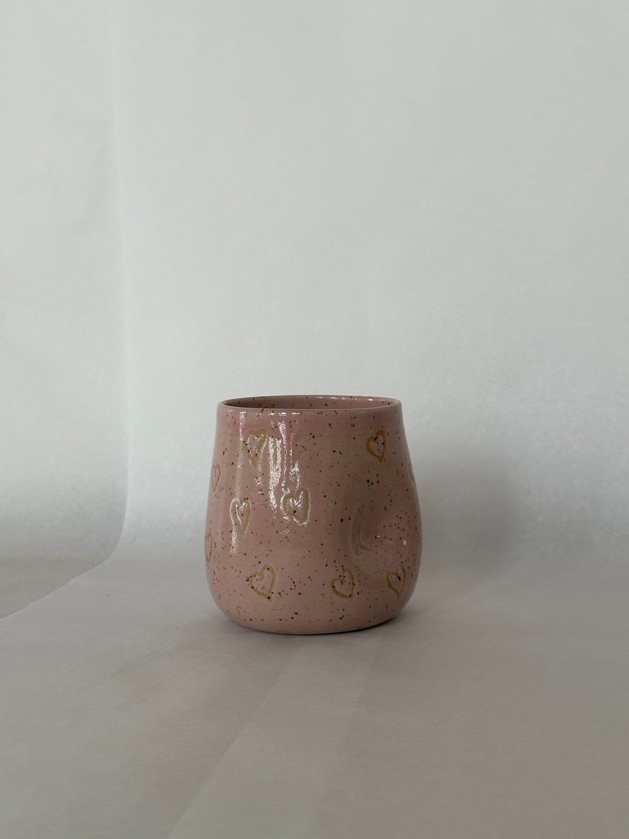 Tumbler - Pink Hearts