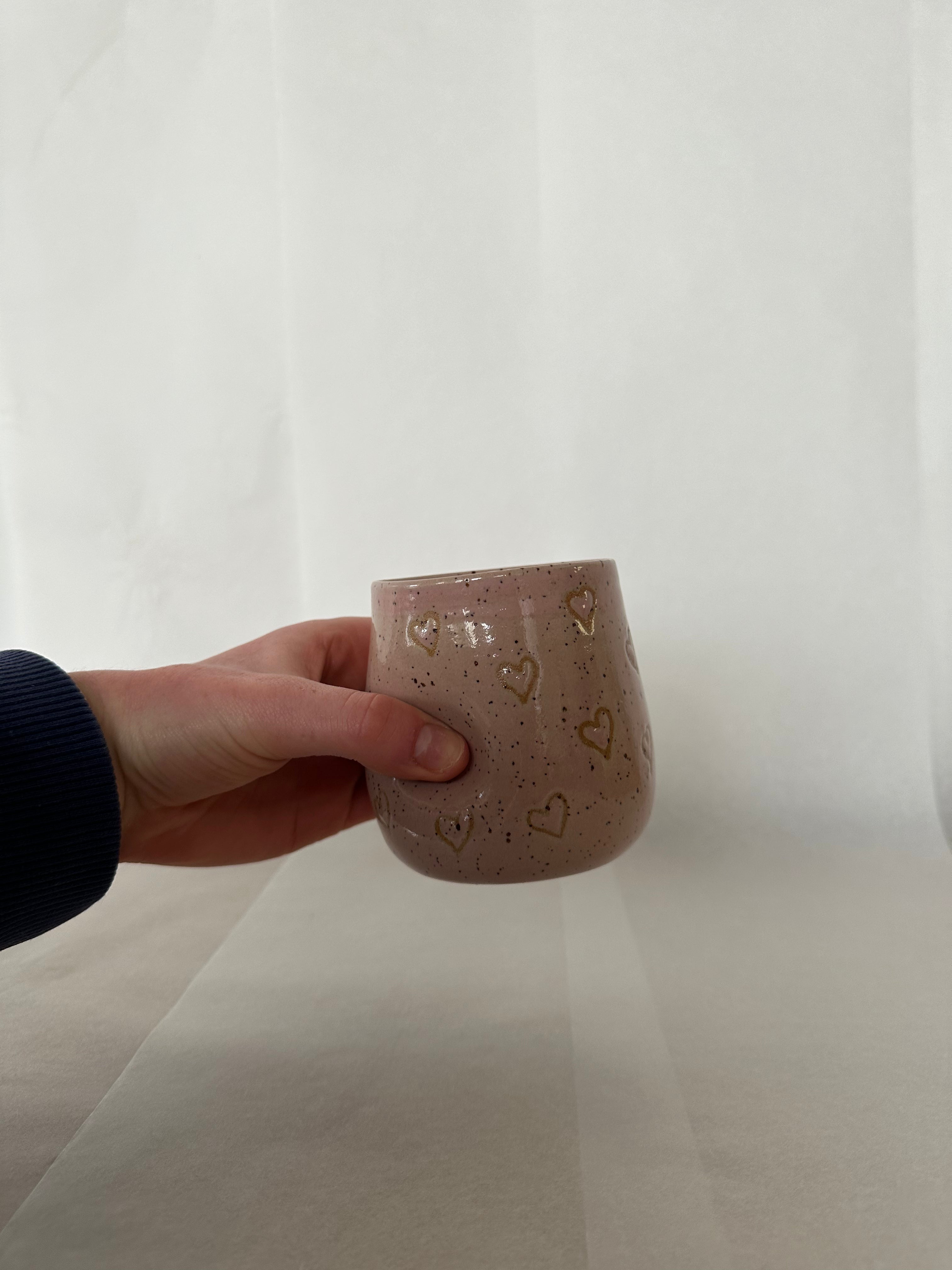 Tumbler - Pink Hearts