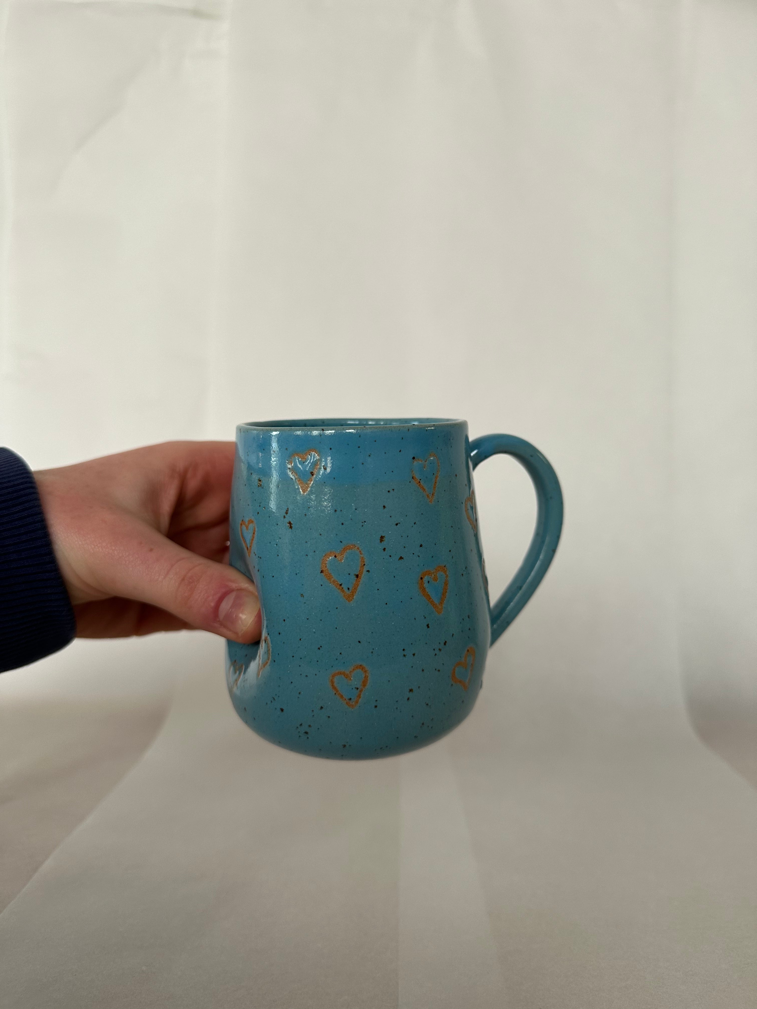 Blue Heart Mug