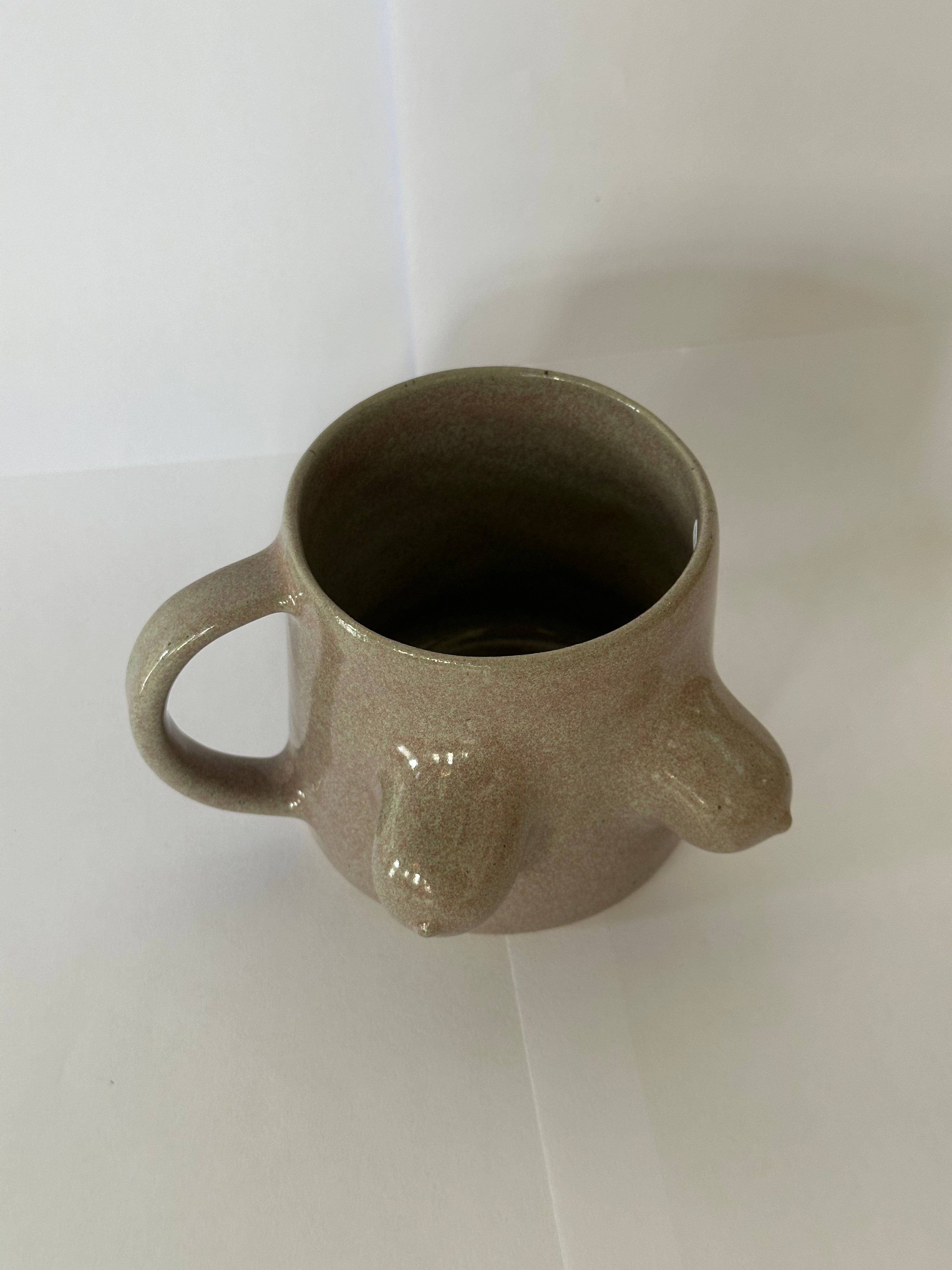 Ceramic Boob Mug