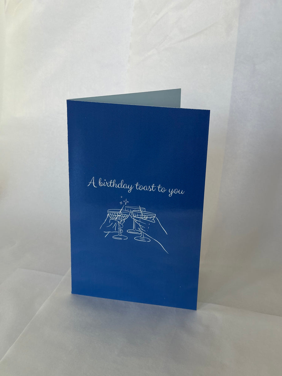 A Birthday Toast To You Card