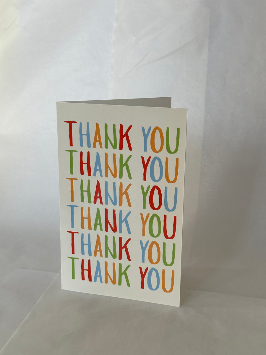 Thank You, Thank You Card