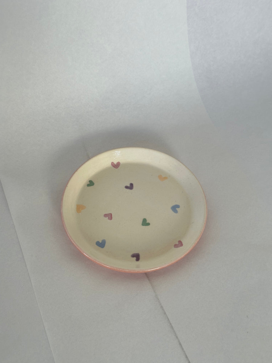 Colourful Heart Trinket Dish