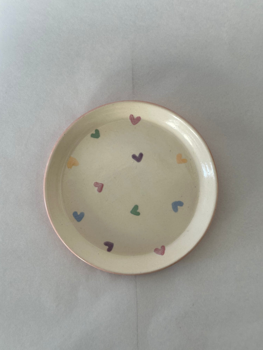 Colourful Heart Trinket Dish