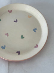 Colourful Heart Trinket Dish