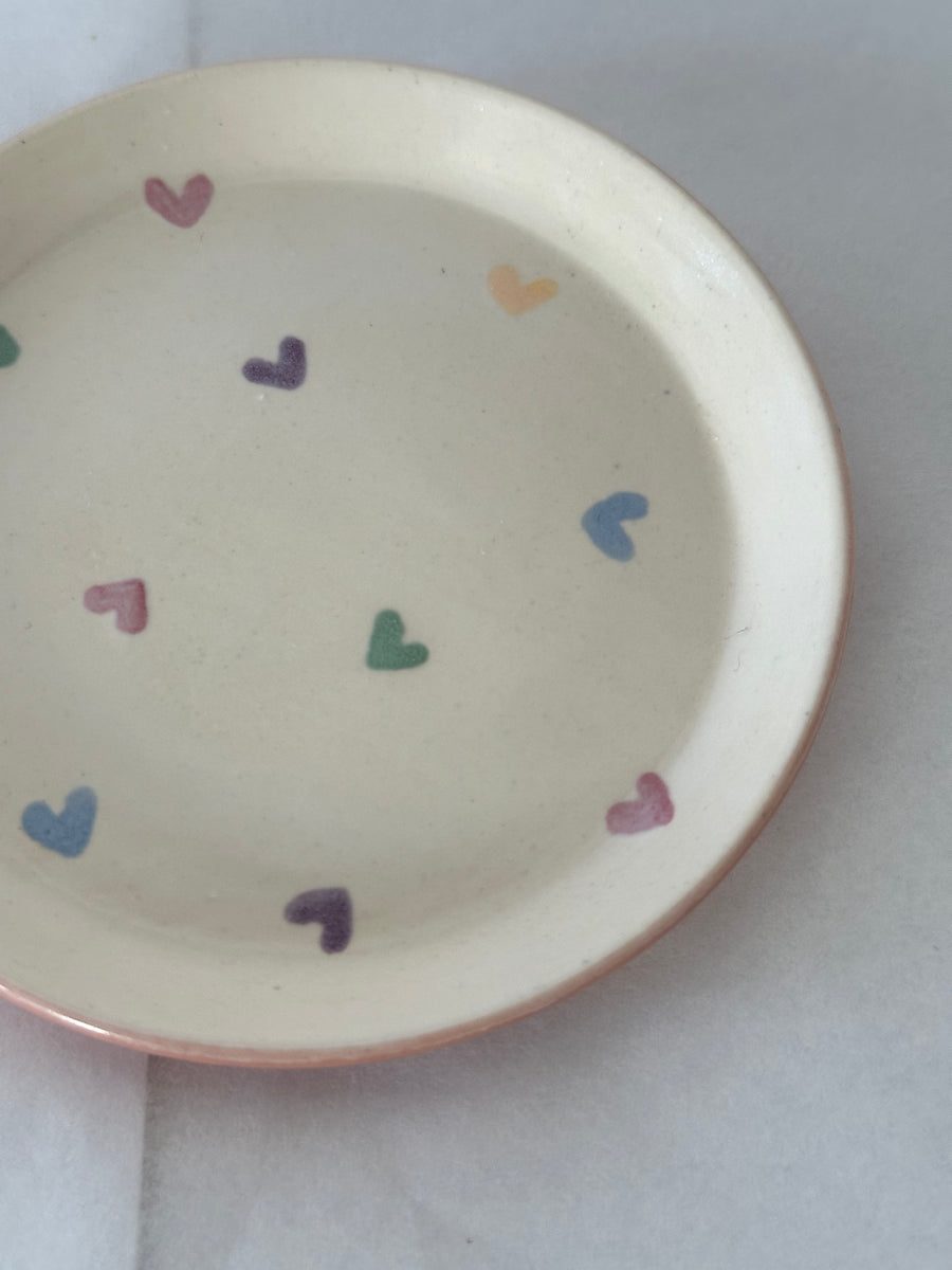 Colourful Heart Trinket Dish
