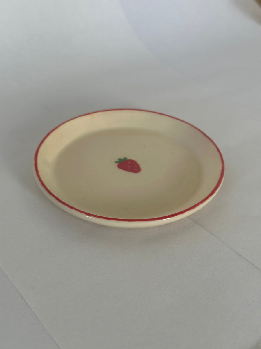 Strawberry Trinket Dish