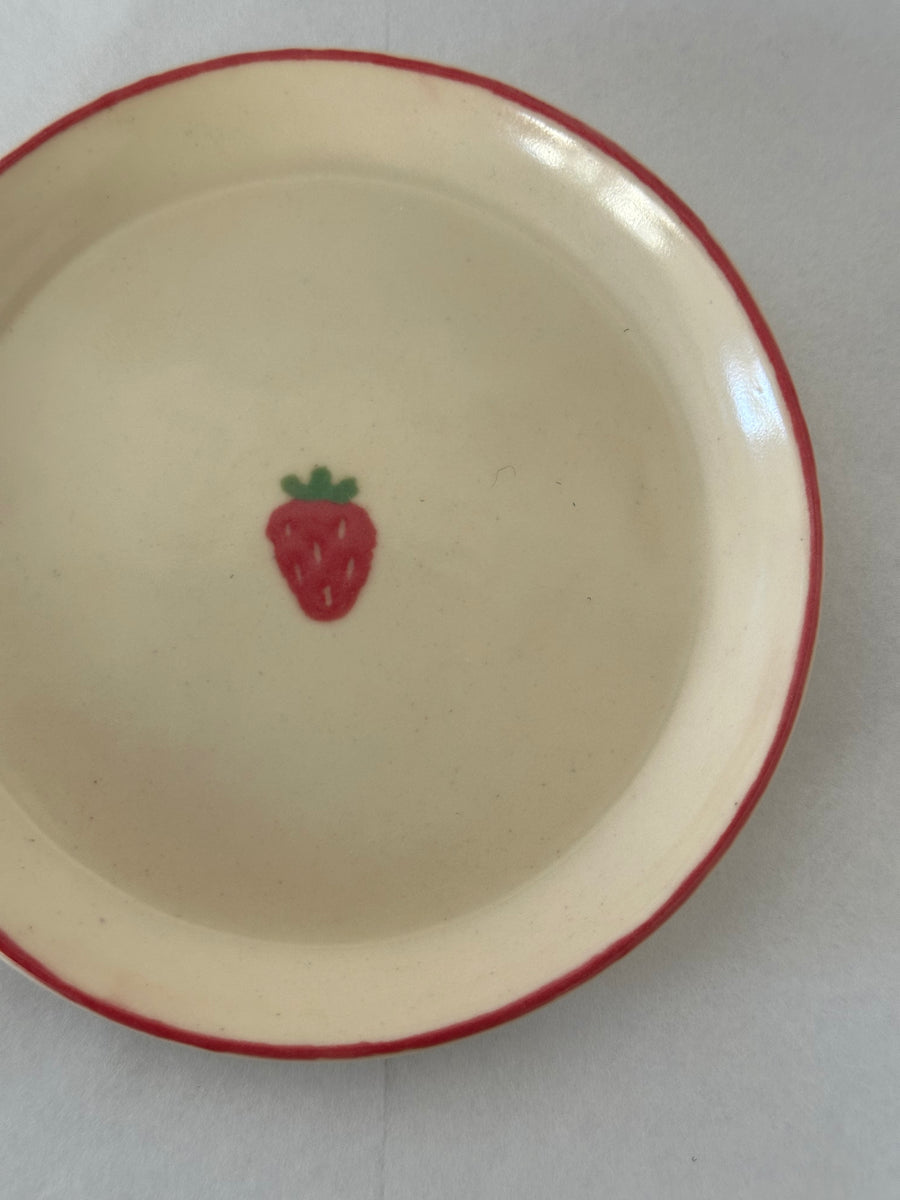Strawberry Trinket Dish