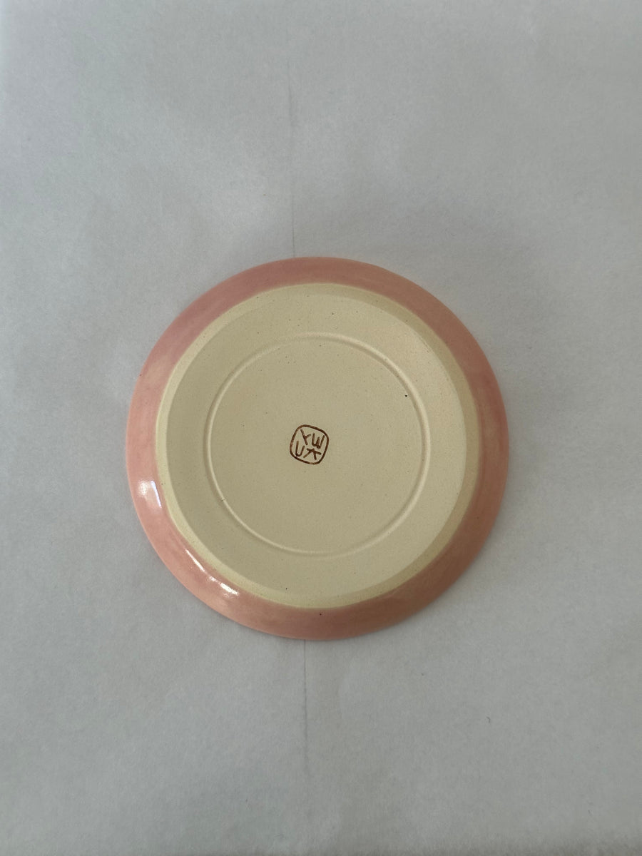Pink Bow Trinket Dish