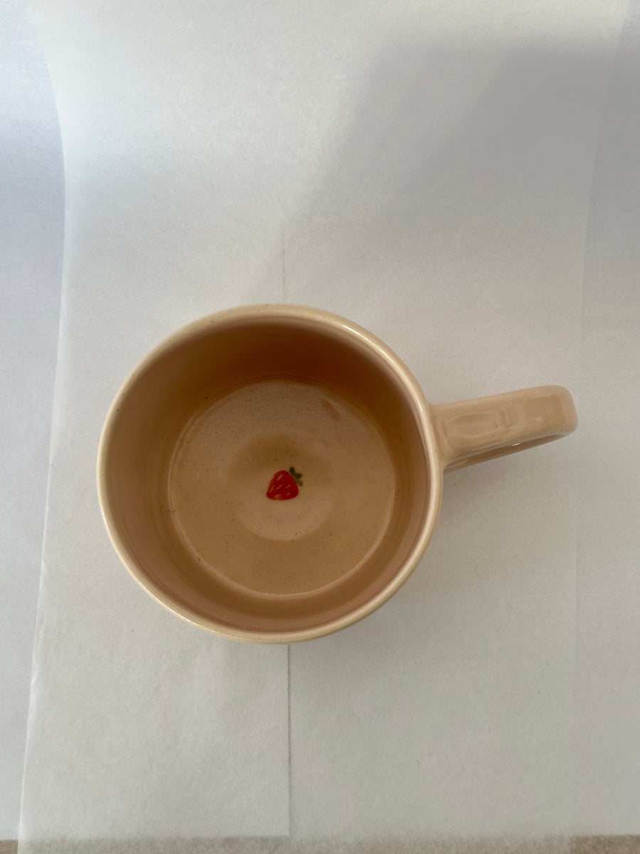 Pink Strawberry Mug