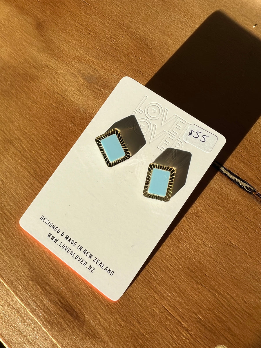 Chrissy Stud - Powder Blue