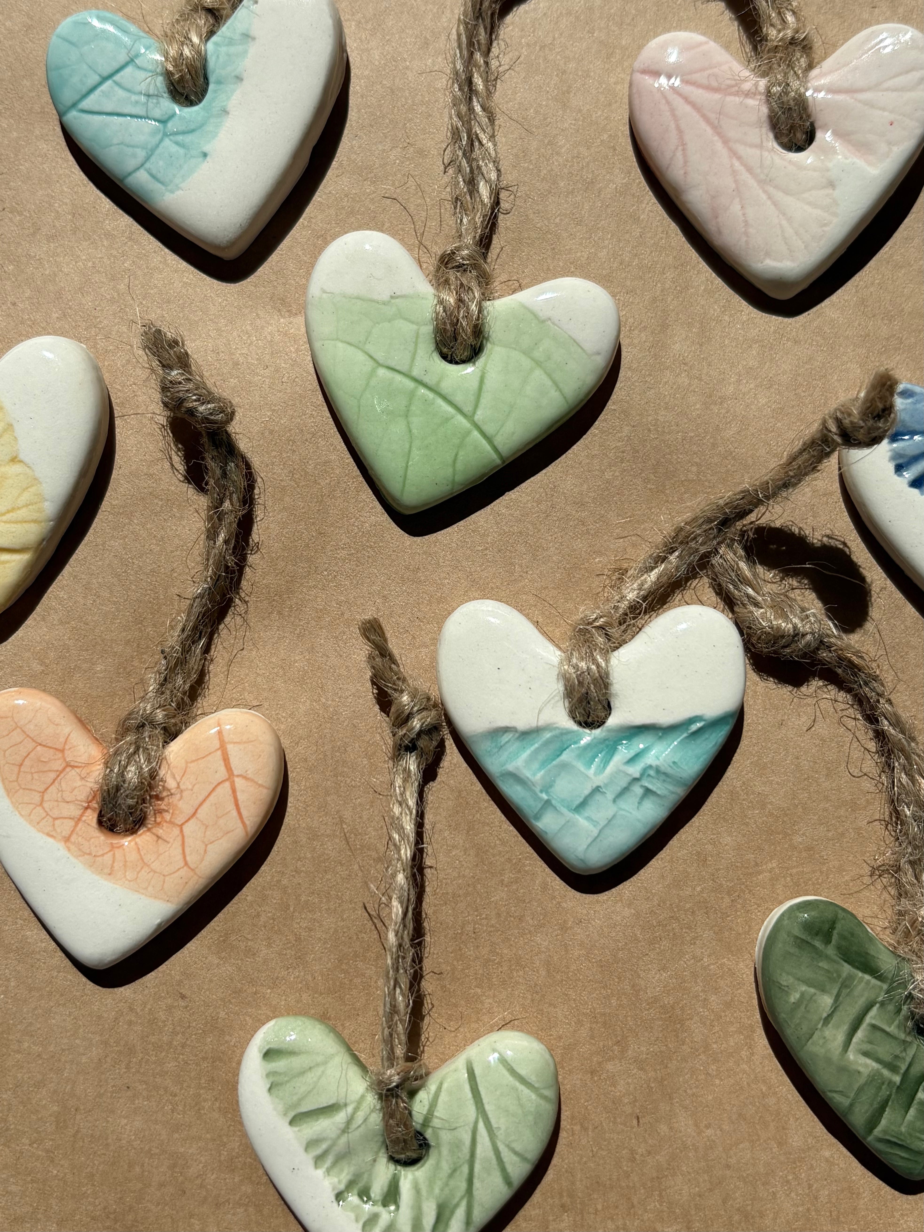 Ceramic Mini Hearts