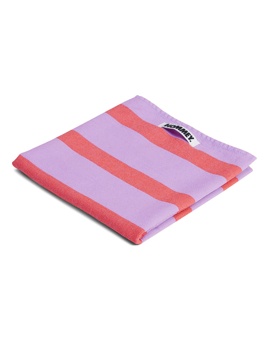 Tea Towel - Grapefruit Stripes