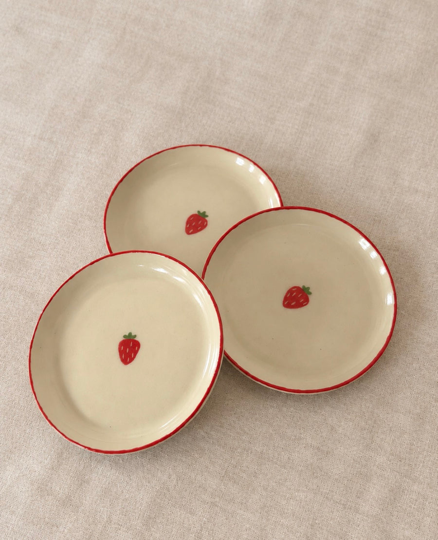 Strawberry Trinket Dish