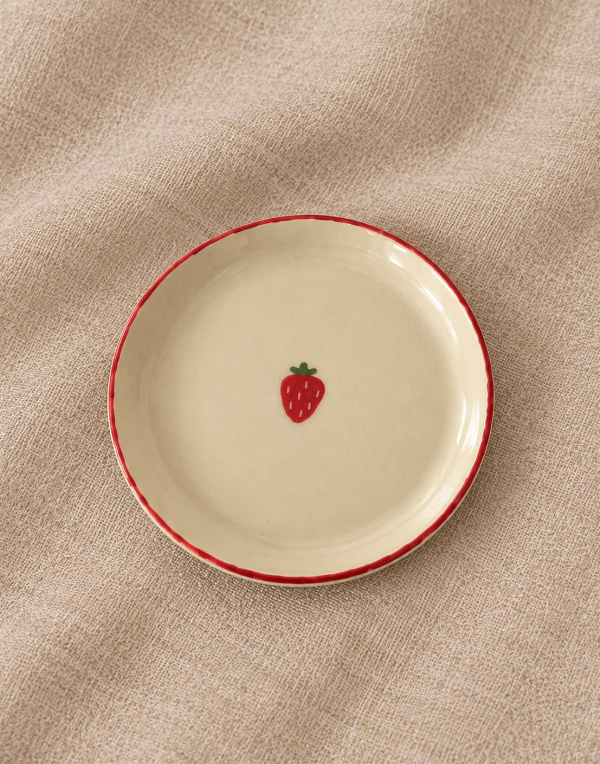 Strawberry Trinket Dish